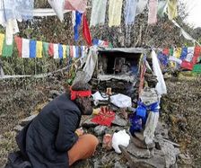 Schamanische Rituale im Himalaya